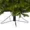 4ft. Pre-Lit Cambridge Spruce Flat Back Artificial Christmas Tree with Warm White Multifunction LED Lights